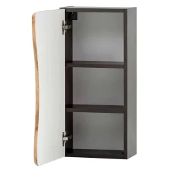 Best Wohnen Bad Hängeschrank in Baumkante Wildeiche Optik - Breznia