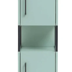 Best Wohnen Bad Hochschrank in Mint Grün & Anthrazit - Esdrus