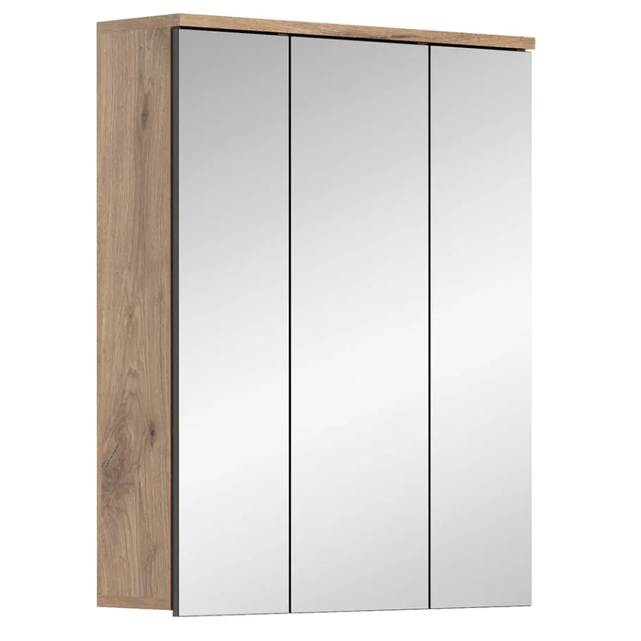 Outlet Wohnen Bad Oberschrank mit Spiegeltüren 60 cm breit - Depart