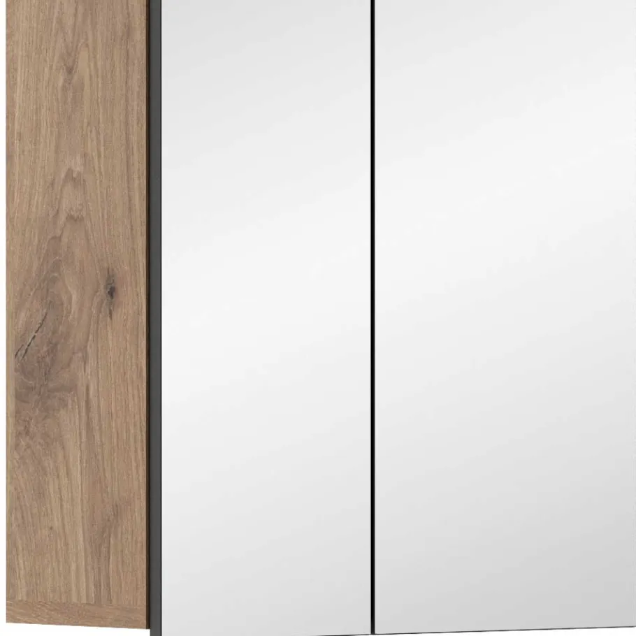 Outlet Wohnen Bad Oberschrank mit Spiegeltüren 60 cm breit - Depart