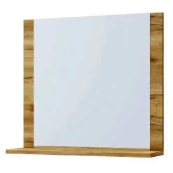 Clearance Wohnen Bad Spiegel in Holzoptik Wildeiche Honig - Toulon