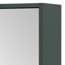 Outlet Wohnen Bad Spiegelschrank in Dunkelgrün - Aqua