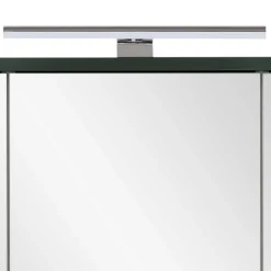 Outlet Wohnen Bad Spiegelschrank in Dunkelgrün - Aqua
