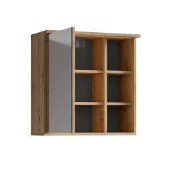 Clearance Wohnen Bad Spiegeltür-Hängeschrank mit 3 Fächern - Eleore