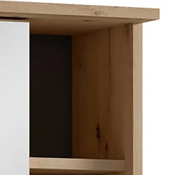 Clearance Wohnen Bad Spiegeltür-Hängeschrank mit 3 Fächern - Eleore