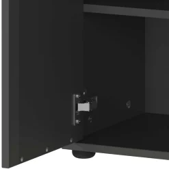Discount Wohnen Bad Vertiko in Dunkelgrau - Rufu