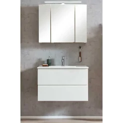 Wohnen Bad Waschbeckenschrank & Spiegelschrank - Eight (zweiteilig)