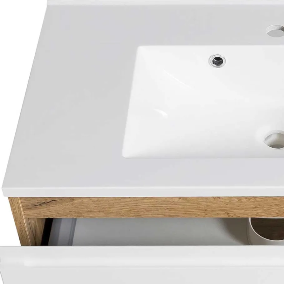 Wohnen Bad Waschbeckenschrank & Spiegelschrank - Eight (zweiteilig)