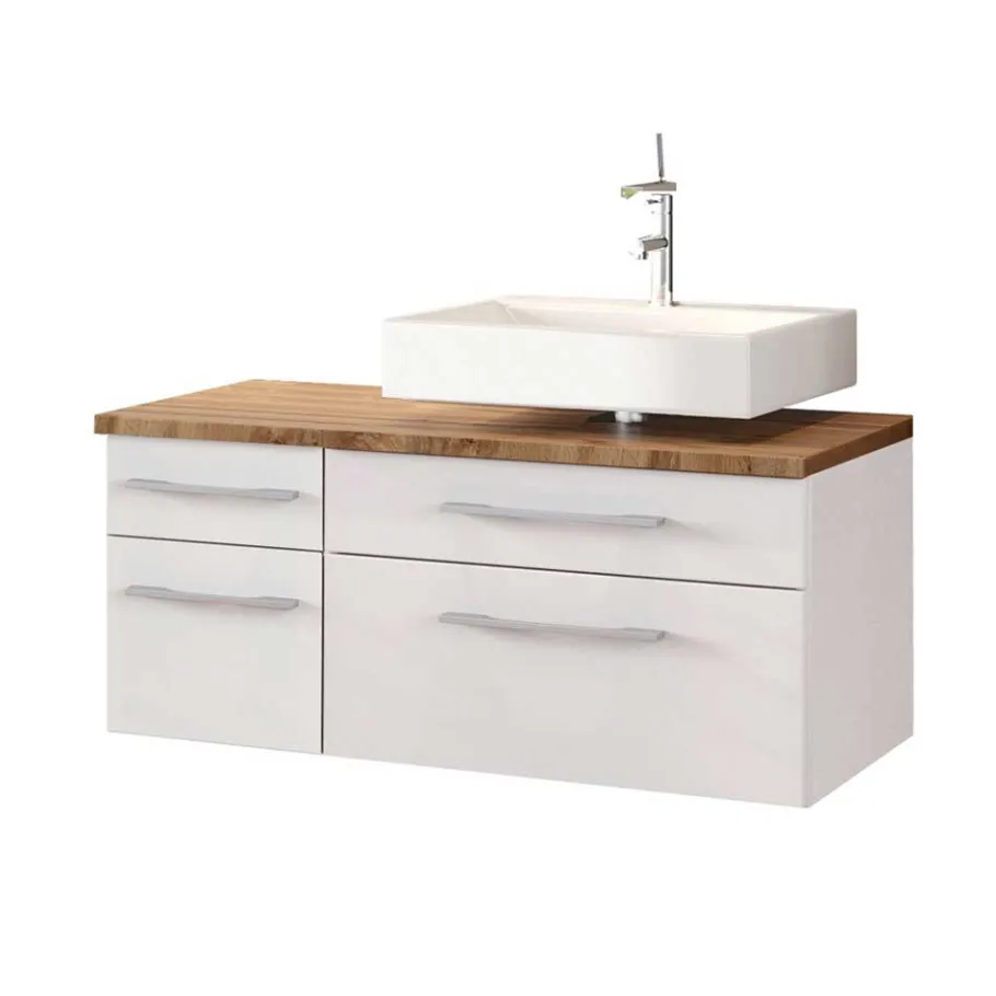 Online Wohnen Bad Waschbecken-Schrank Set - Enwicos (dreiteilig)