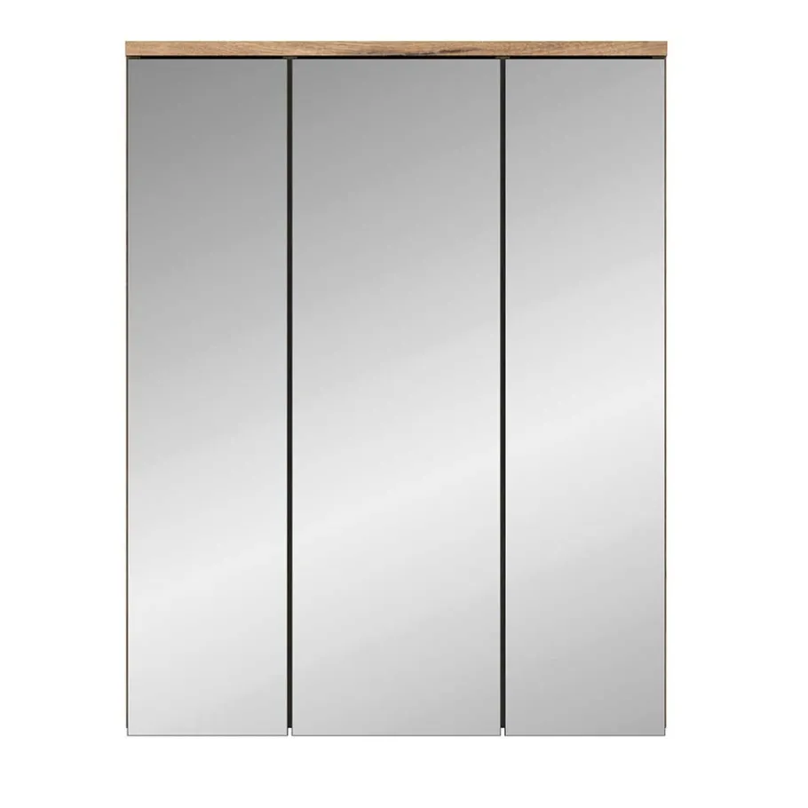 Best Wohnen Bad Waschplatz mit Hochschrank Set - Depart (dreiteilig)