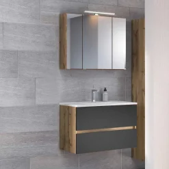 Outlet Wohnen Bad Waschplatz modern - Athrin (zweiteilig)