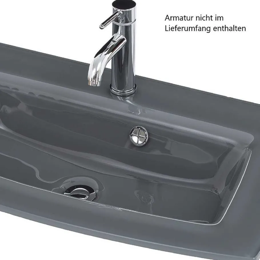 Sale Wohnen Bad Waschplatz Set & Midischrank - Vandija (dreiteilig)