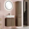 Outlet Wohnen Bad Waschplatz und Hochschrank Set - Ucaida (dreiteilig)