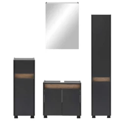 Hot Wohnen Badblock Möbel 119 cm breit - Marcius (vierteilig)