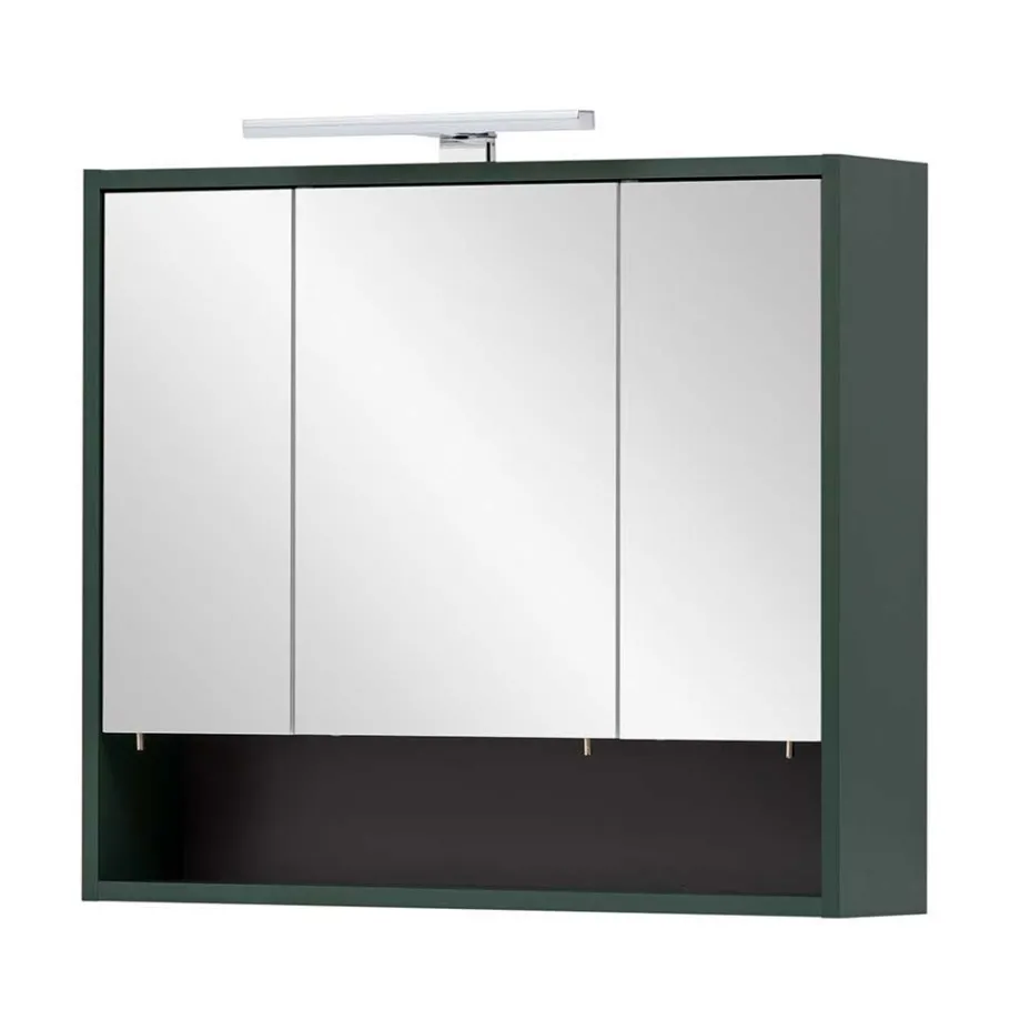 Best Wohnen Badeinrichtung Möbel in Dunkelgrün & Gold - Aqua (sechsteilig)