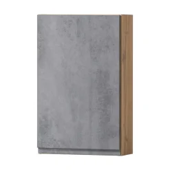 Best Wohnen Badeinrichtung Set in Beton Optik - Mia (vierteilig)