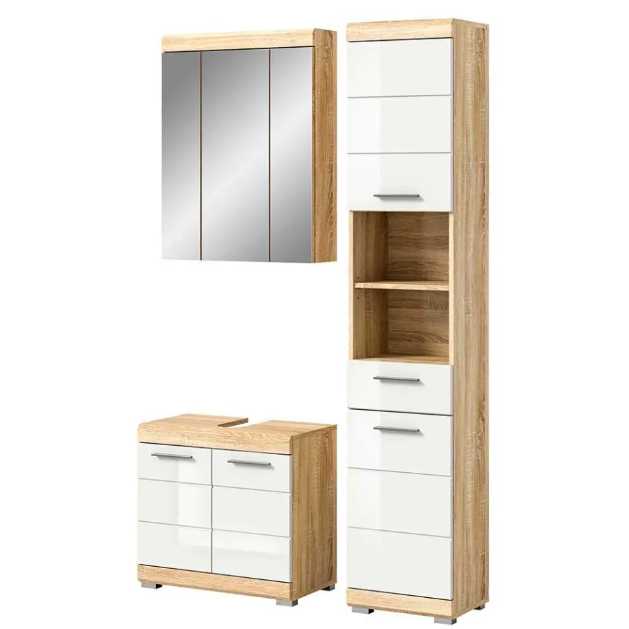 Sale Wohnen Badeinrichtung zweifarbig modern - Calbanyara (dreiteilig)