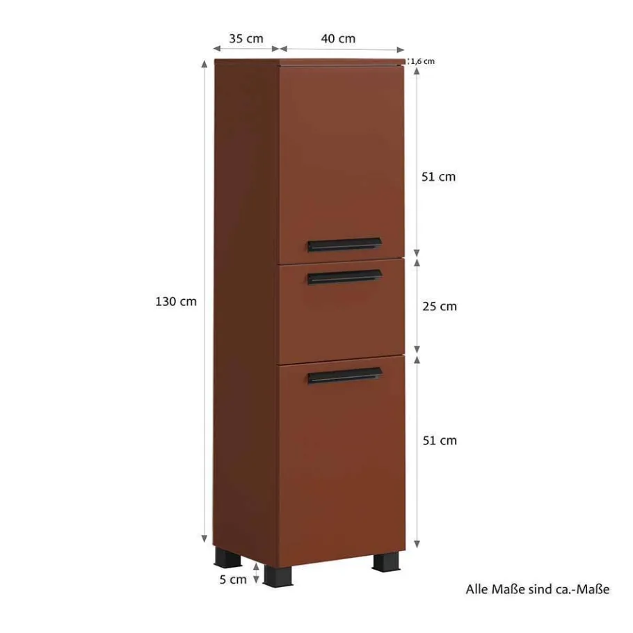 Clearance Wohnen Badezimmer Einrichtung Möbelset - Exeler (fünfteilig)