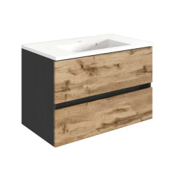 Clearance Wohnen Badezimmer Einrichtung Set - Schränke - Endely (sechsteilig)