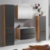 Discount Wohnen Badezimmer Einrichtungsset 160 cm breit - Larutta (vierteilig)