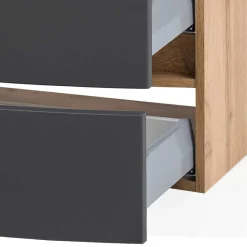 Discount Wohnen Badezimmer Einrichtungsset 160 cm breit - Larutta (vierteilig)
