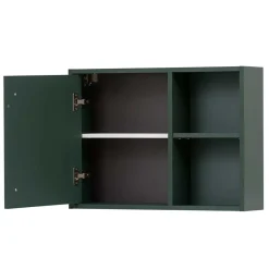 New Wohnen Badezimmer Hängeschrank in Dunkelgrün & Gold - Aqua