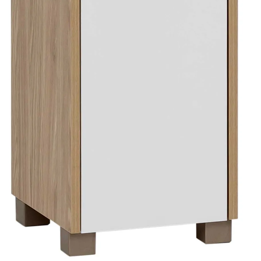 New Wohnen Badezimmer Hochschrank im Skandi Design - Ronya