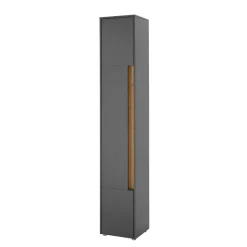 Discount Wohnen Badezimmer Hochschrank in Anthrazit - Ahilav