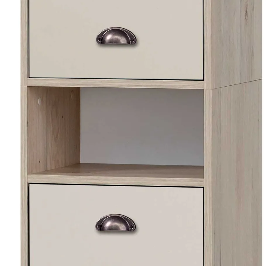 Sale Wohnen Badezimmer Hochschrank mit zwei Türen und Fach - Togban