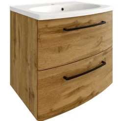 Outlet Wohnen Badezimmer Möbel Einrichtung Set - Arazony (fünfteilig)
