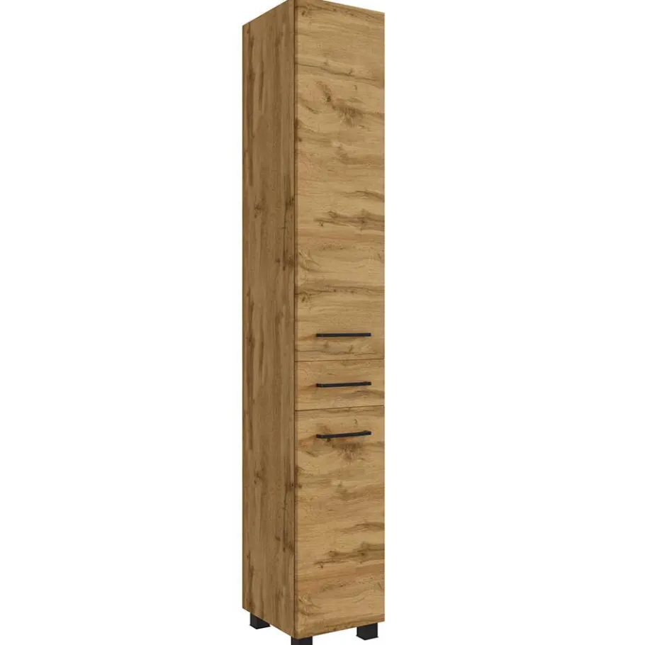 Outlet Wohnen Badezimmer Möbel Einrichtung Set - Arazony (fünfteilig)