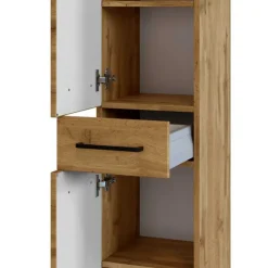 Outlet Wohnen Badezimmer Möbel Einrichtung Set - Arazony (fünfteilig)