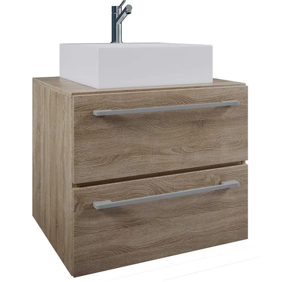 Best Wohnen Badezimmer Möbelset in Holzoptik - Caleena (dreiteilig)