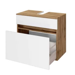 Discount Wohnen Badezimmer Set Möbel Kombi - Maklesa (fünfteilig)