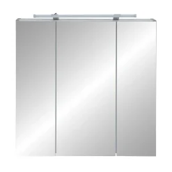 New Wohnen Badezimmer Spiegelschrank in Grau - Grandiova