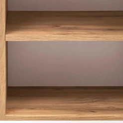 Online Wohnen Badezimmer Unterschrank in mattem Grau & Wildeiche - Jambi