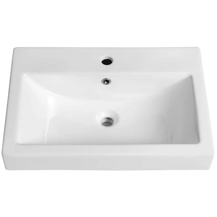 Outlet Wohnen Badezimmer Waschplatz 105 cm breit - Jambi I (zweiteilig)