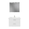Clearance Wohnen Badezimmer Waschplatz Set - Bahare (zweiteilig)