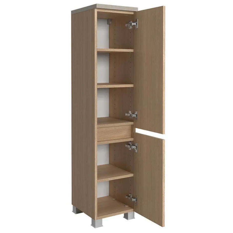 Discount Wohnen Badezimmer Waschplatz und Stauraum - Vibulam (dreiteilig)