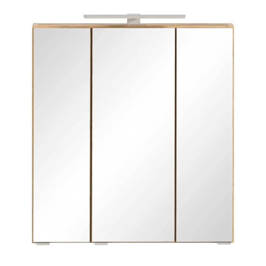 Wohnen Badezimmer Waschplatz und Hochschrank - Jambi II (dreiteilig)