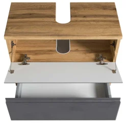 Wohnen Badezimmer Waschplatz und Hochschrank - Jambi II (dreiteilig)