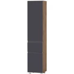 Wohnen Badezimmer Waschplatz und Hochschrank - Jambi II (dreiteilig)