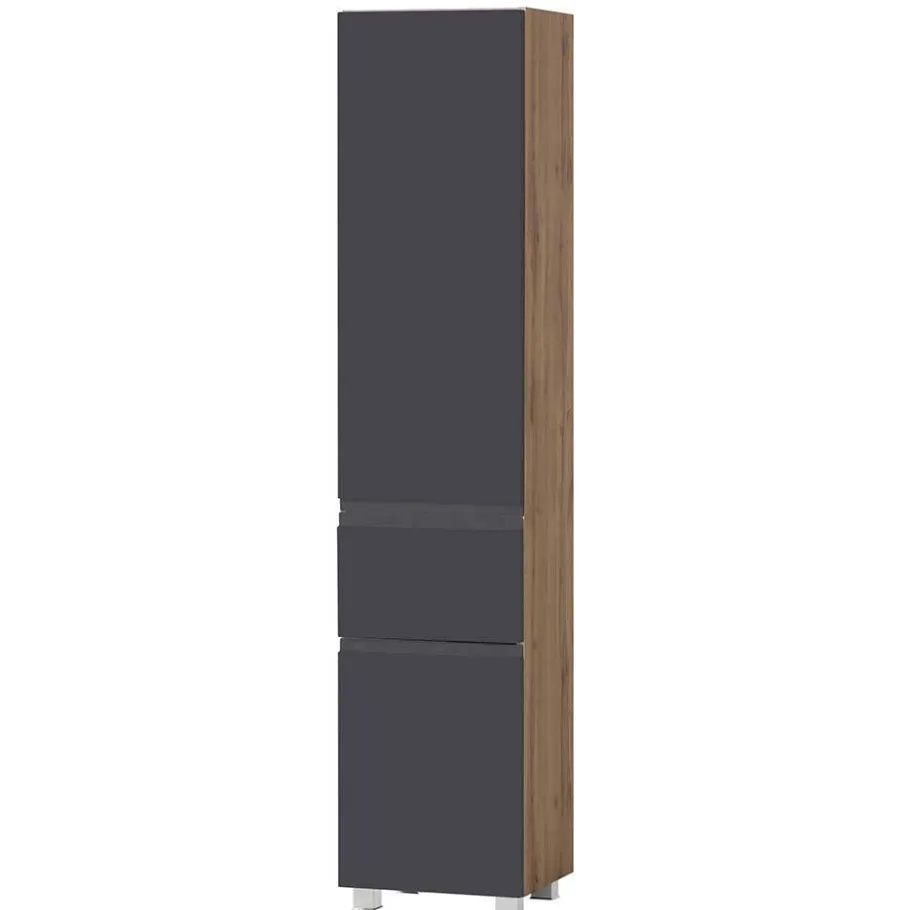 Wohnen Badezimmer Waschplatz und Hochschrank - Jambi II (dreiteilig)