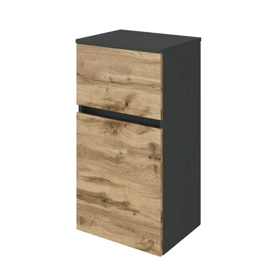 Discount Wohnen Badezimmerblock Möbelkombination - Vandija (fünfteilig)