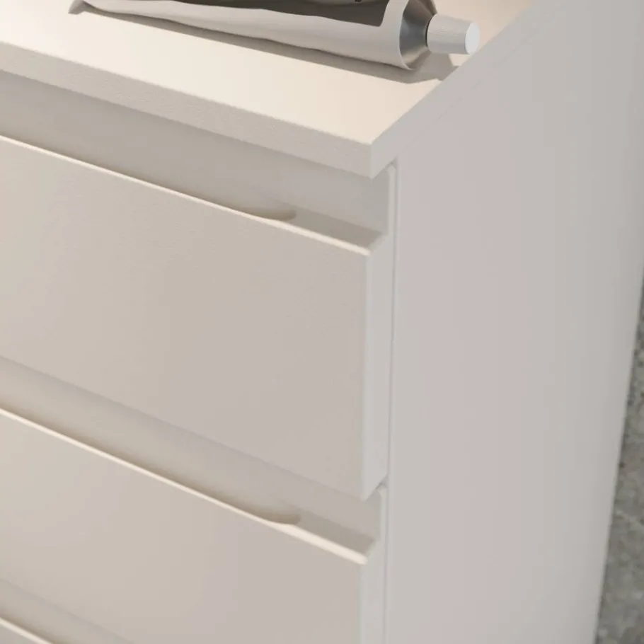 New Wohnen Badezimmer-Kommode in Hellgrau - Dadra
