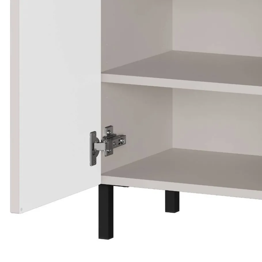 New Wohnen Badezimmer-Kommode in Hellgrau - Dadra