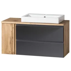 Sale Wohnen Badezimmermöbel Block Set - Jambi (vierteilig)