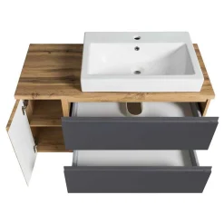 Sale Wohnen Badezimmermöbel Block Set - Jambi (vierteilig)