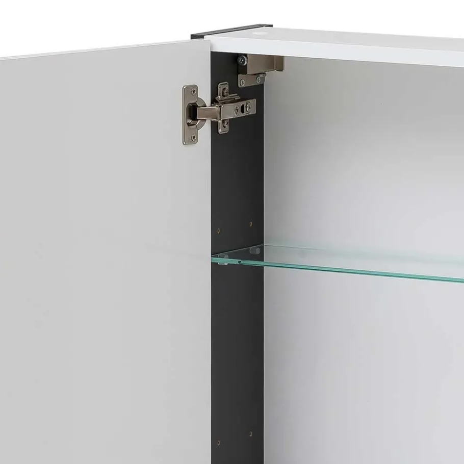 Clearance Wohnen Badezimmermöbel in Dunkelgrau - Marcius (dreiteilig)