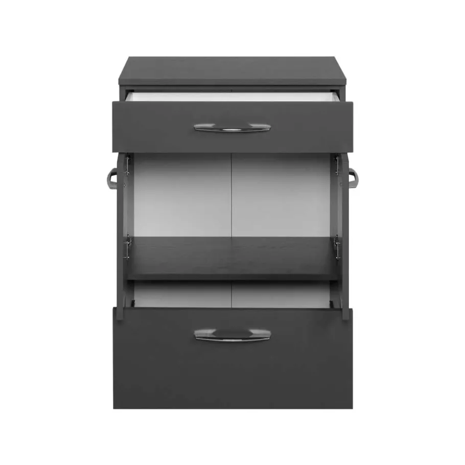 New Wohnen Badezimmerunterschrank in Grau - Juventuda